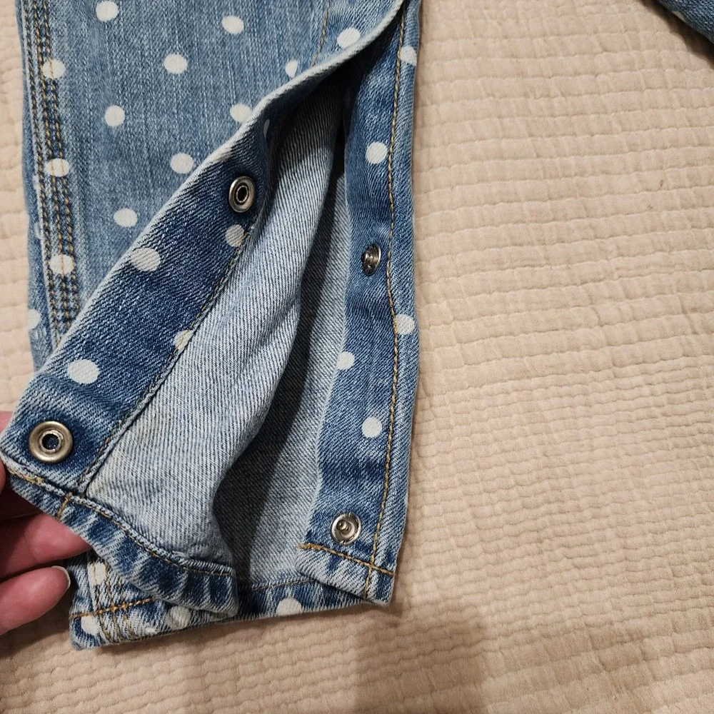 Overalls Oshkosh Toddler Girl's Polka Dot Denim 24 months‎ Classic